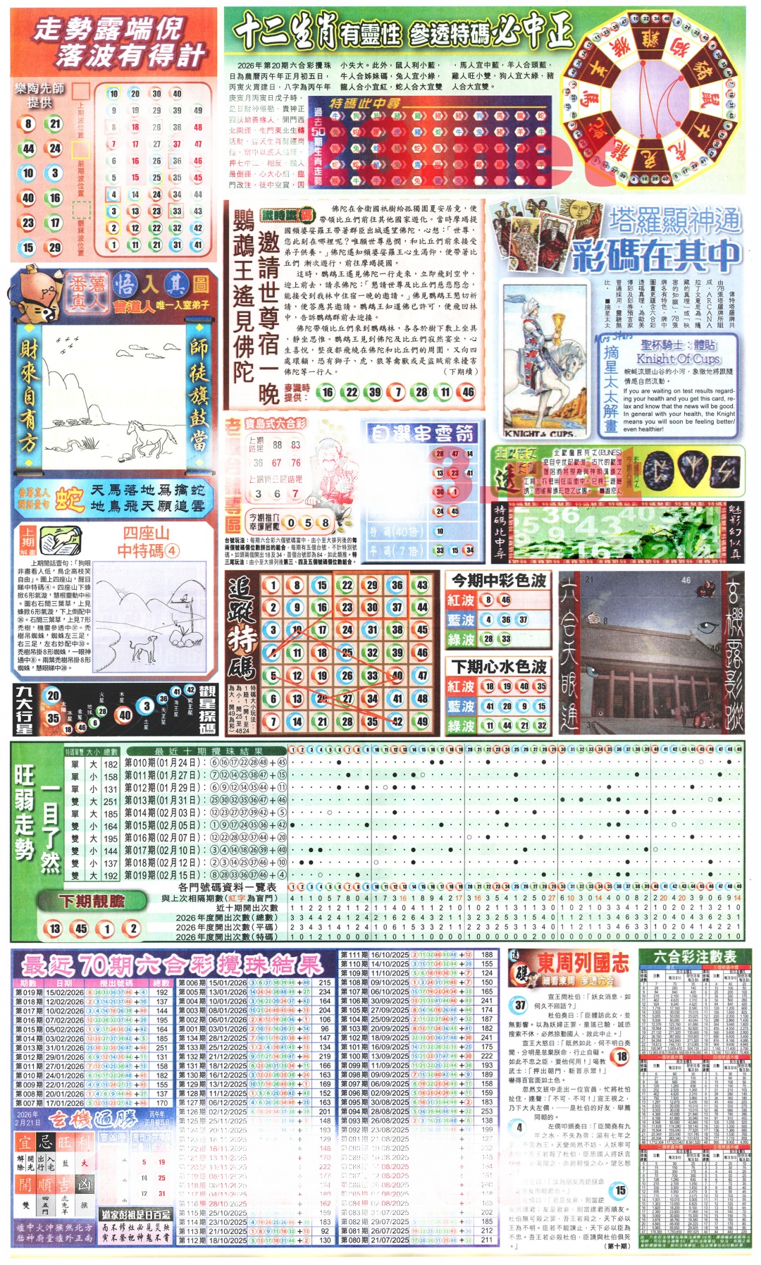 020期新报玄机(港版)C[图]